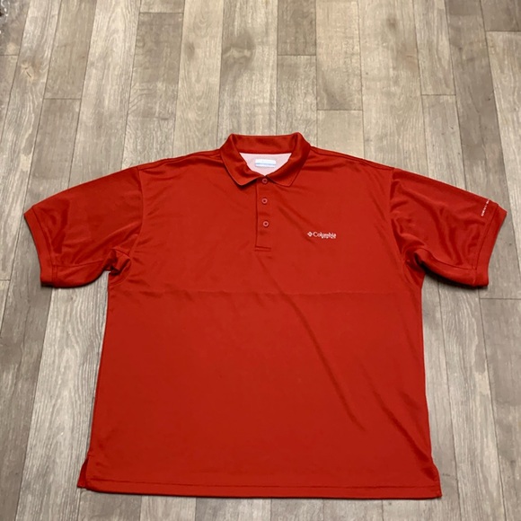 Mens Columbia Performance Fishing Gear Polo Short‎ Sleeve Shirt - Picture 1 of 8